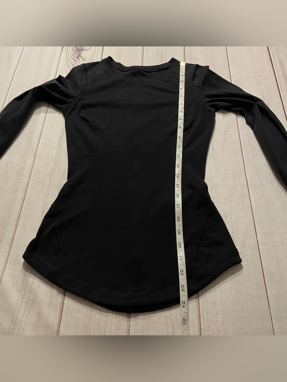 Lululemon Run: Reflect Long Sleeve Pullover Top Women’s 2 Black Reflect Fitted - Picture 15 of 15